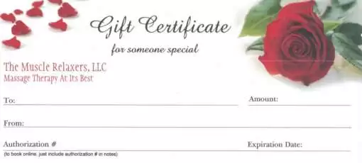Special Someone Gift Certificate