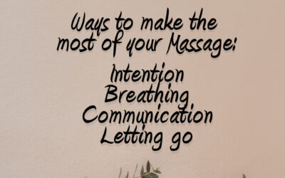 How to get the most out of your massage
